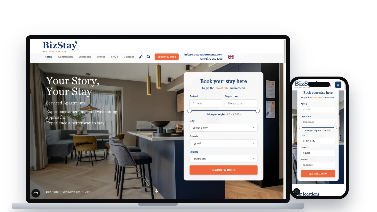 BizStay boekingsplatform